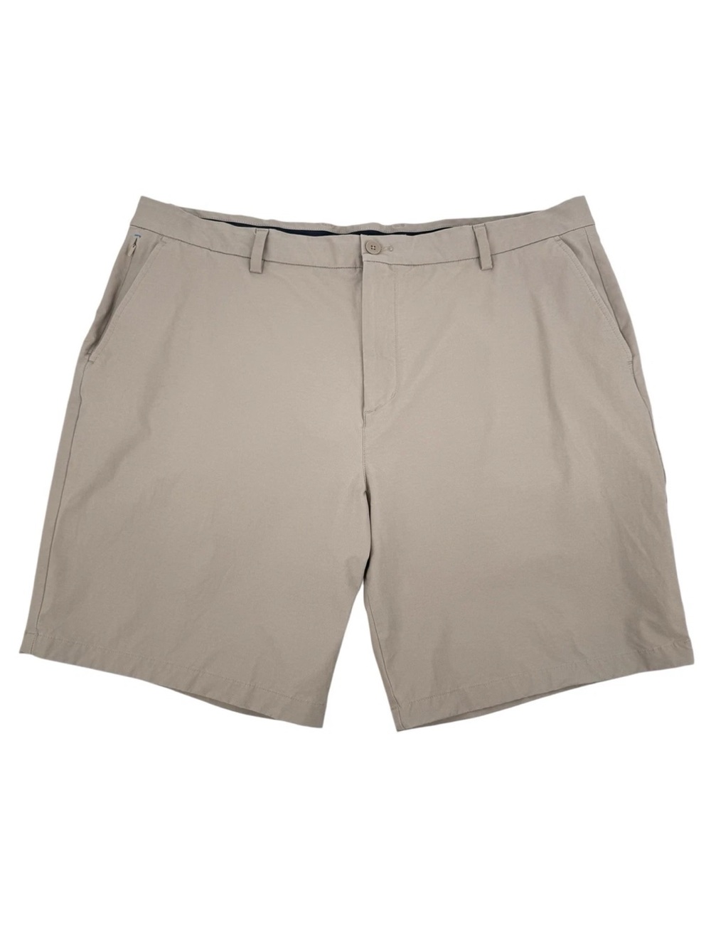 Vineyard Vines On The Go Shorts Mens Size 42 Khaki Stretch Tech Fabric Golf 9in